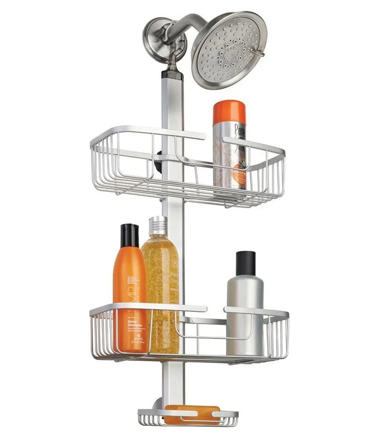 Aluminum Adjustable Shower Caddy