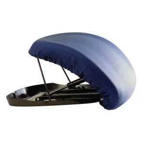 Carex Seat Assist Standard Manual Lifting Cushion Navy Blue, 220 lb Weight