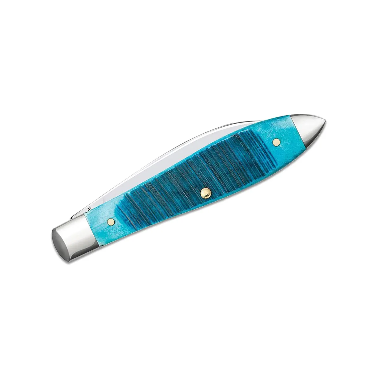 CASE KNIVES TEARDROP CARRIBEAN BLUE BONE