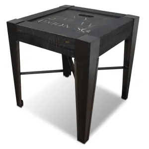 City Cross Bar End Table - New York