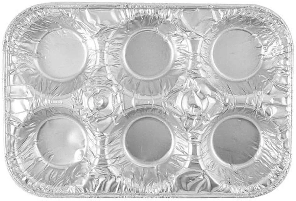 Durable Foil Aluminium Muffin Pan 2pk