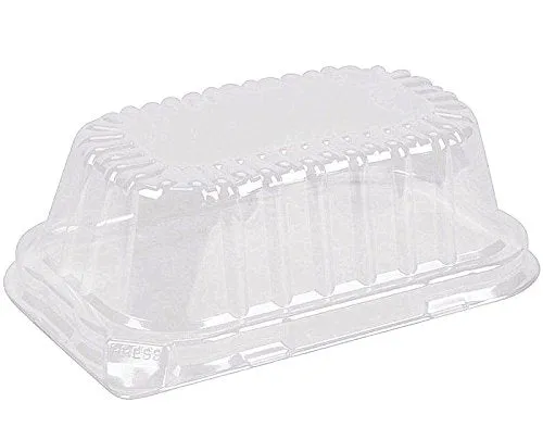 Durable High Dome Lid For 1 lb. Foil Loaf Pan 50/PK