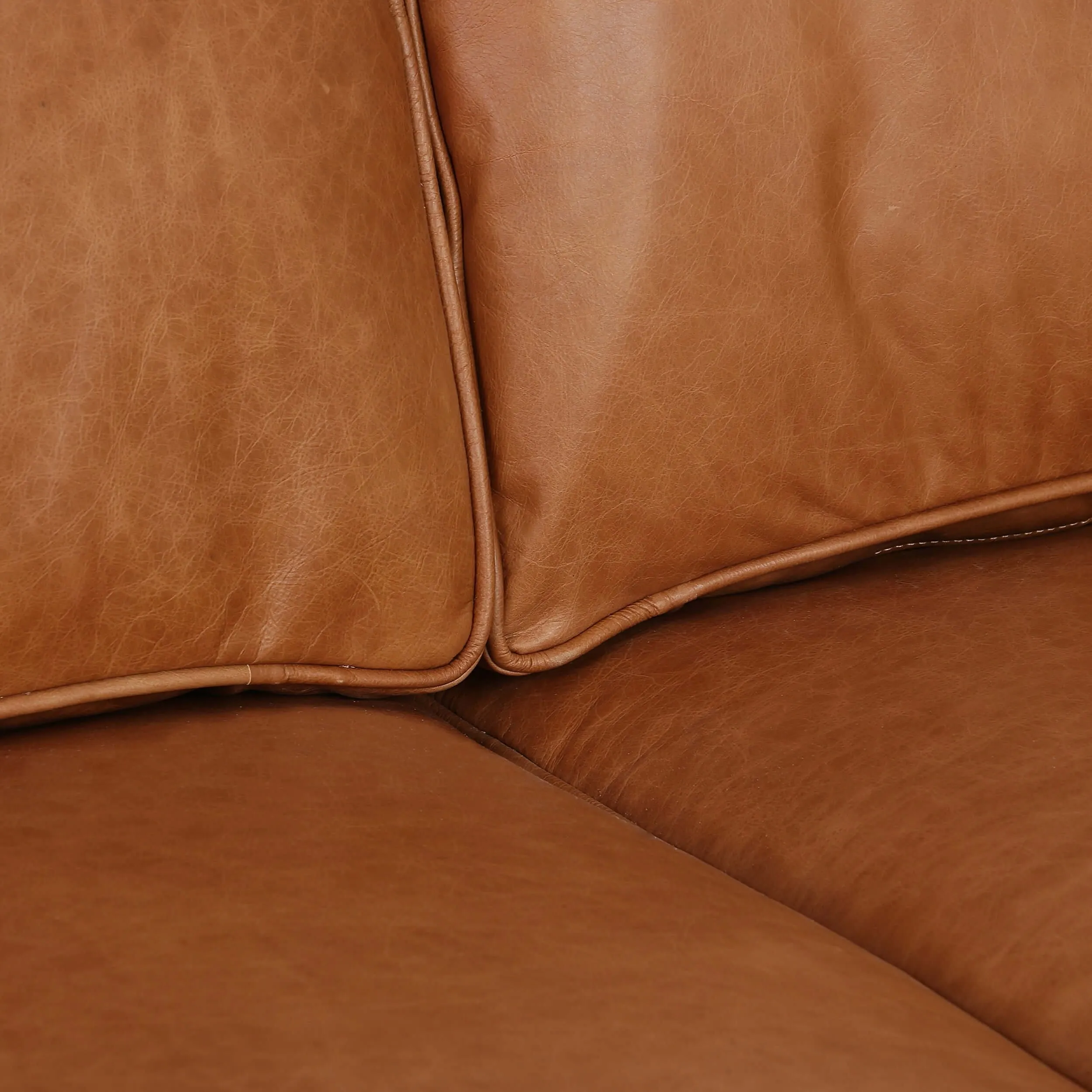 Emery Leather Sofa, Sonoma Butterscotch