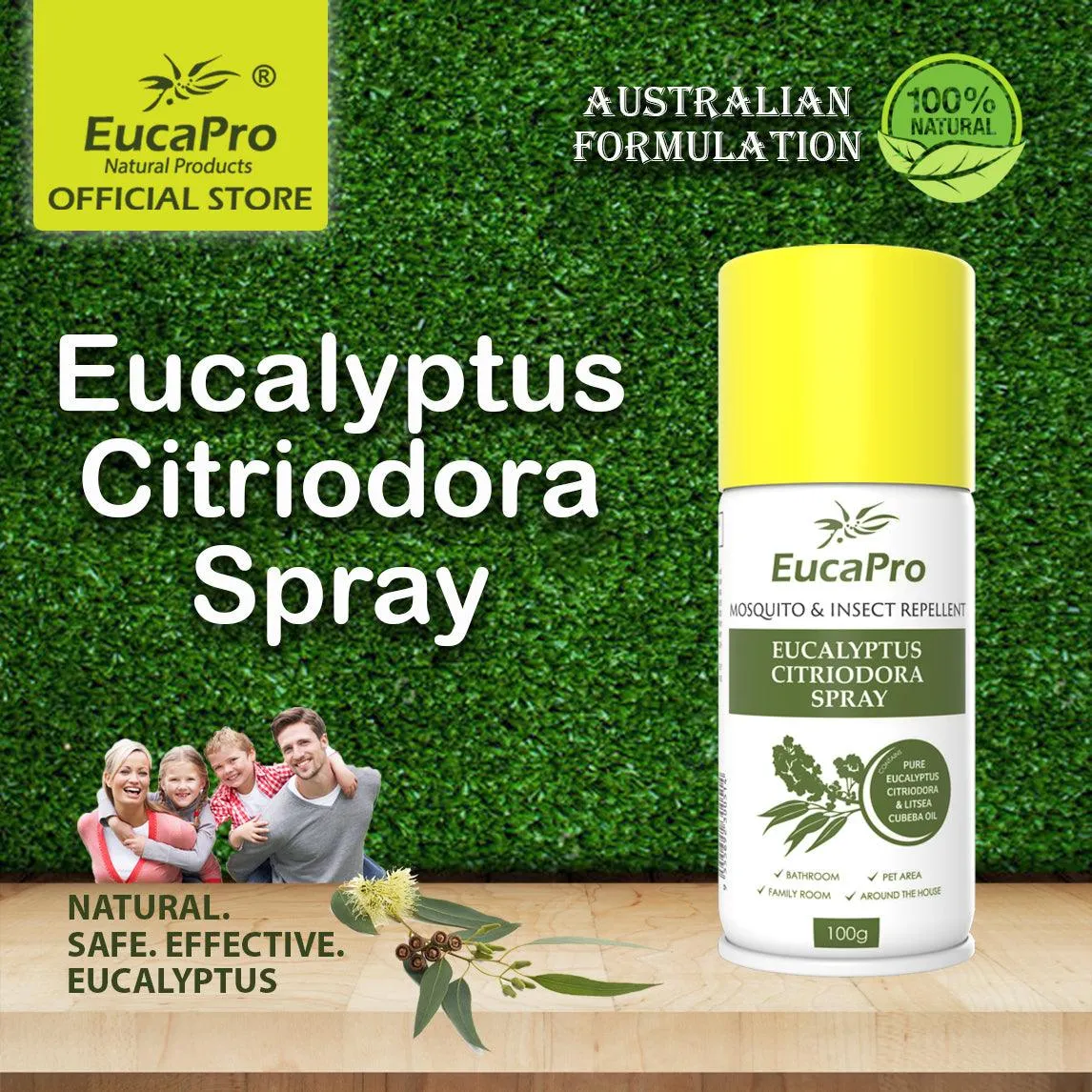 Eucapro Citriodora Spray 100g