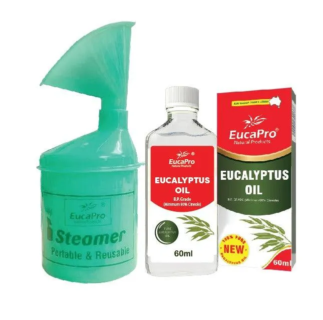 Eucapro Eucalyptus Oil with Inhaler 60ml