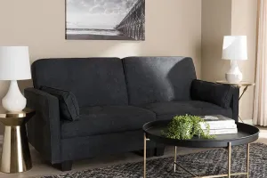 Felicity Dark Gray Fabric Upholstered Sleeper Sofa