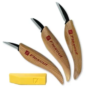 FlexCut KN500 - 3-Knife Starter Set