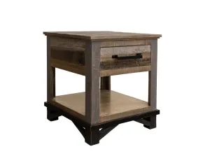 Greenview Loft Rustic Modern End Table