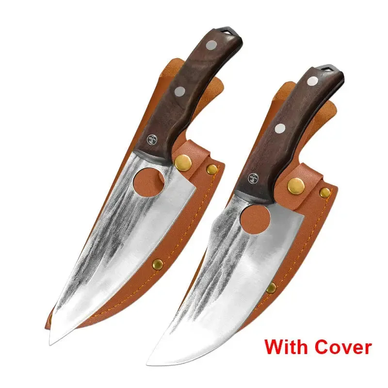 Handmade Forged Stainless Steel Chef Boning Knife Outdoor Hunting Fishing Cleaver Butcher Knife High-Quality Tools for Kitchen