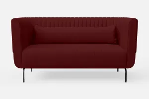 Jackson 2 Seater Sofa Red Leather