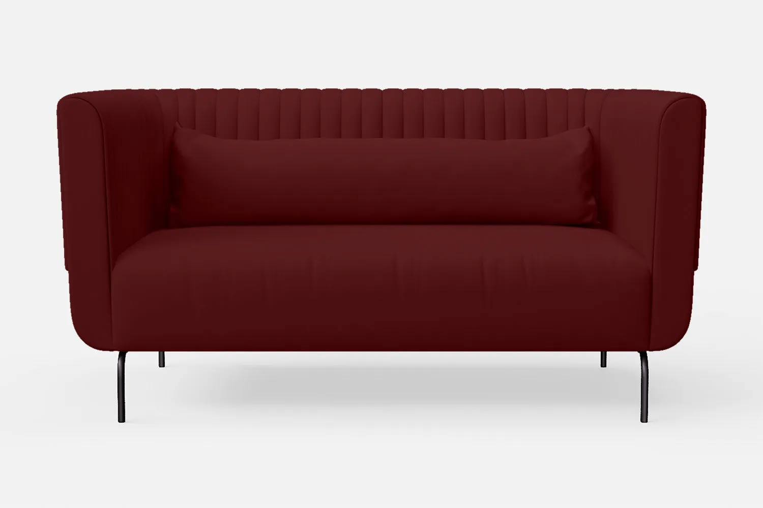 Jackson 2 Seater Sofa Red Leather