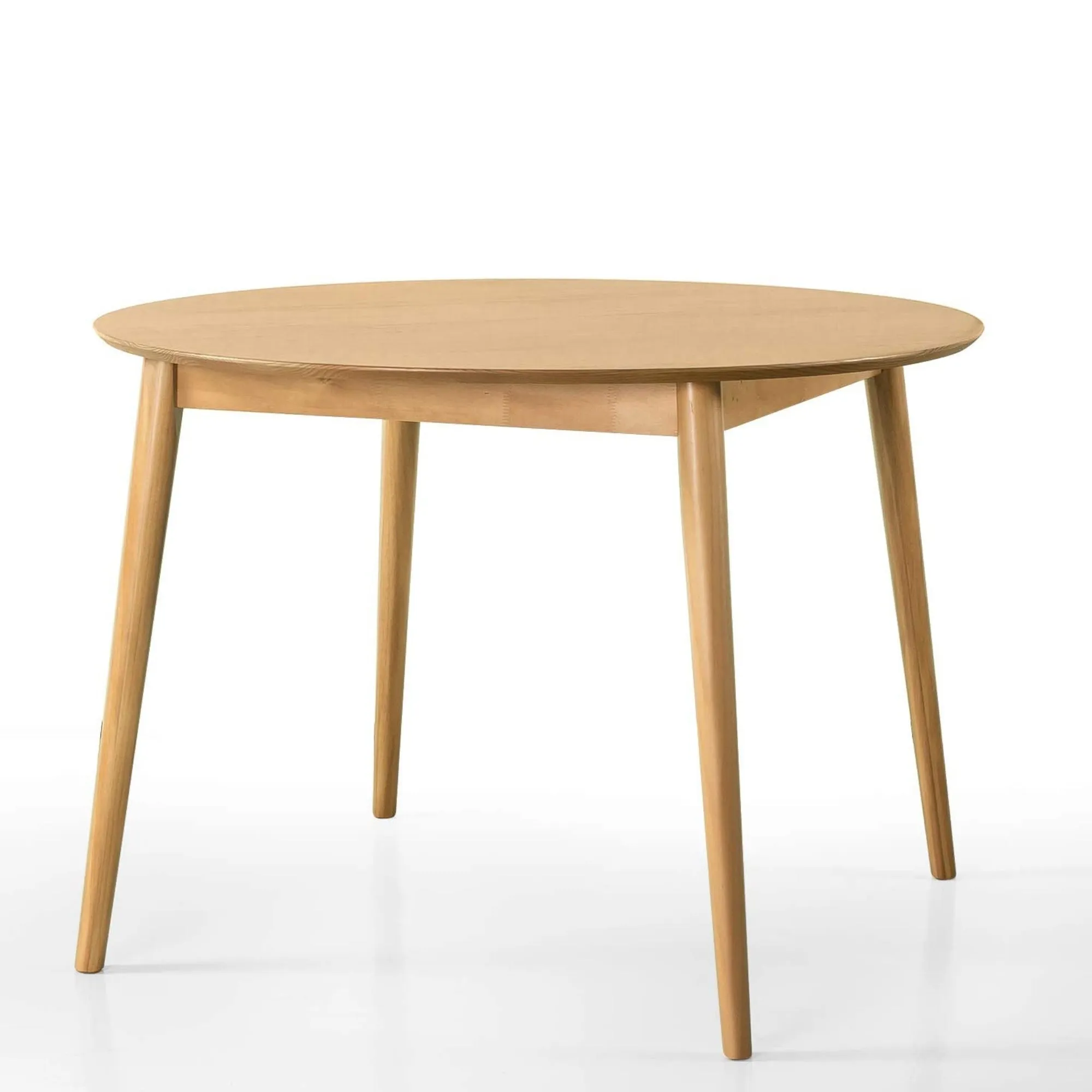 Jeffrey Round Wood Dining Table