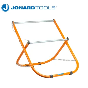 Jonard Tools - Double Decker Steel Cable Caddy - 21" Wide - Orange