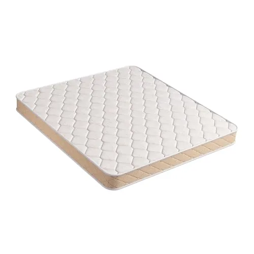 Kurl-On Mattress | Kurlo Bond Plus | Orthopedic 6-Inch Queen Size Bed Mattress (72x60x6 Inches, Medium Soft), Natural Coir   Bonded Foam, Soft Foam for Comfort.