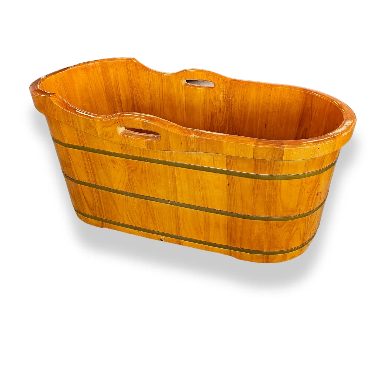 Large Wooden Bathtub / E-40