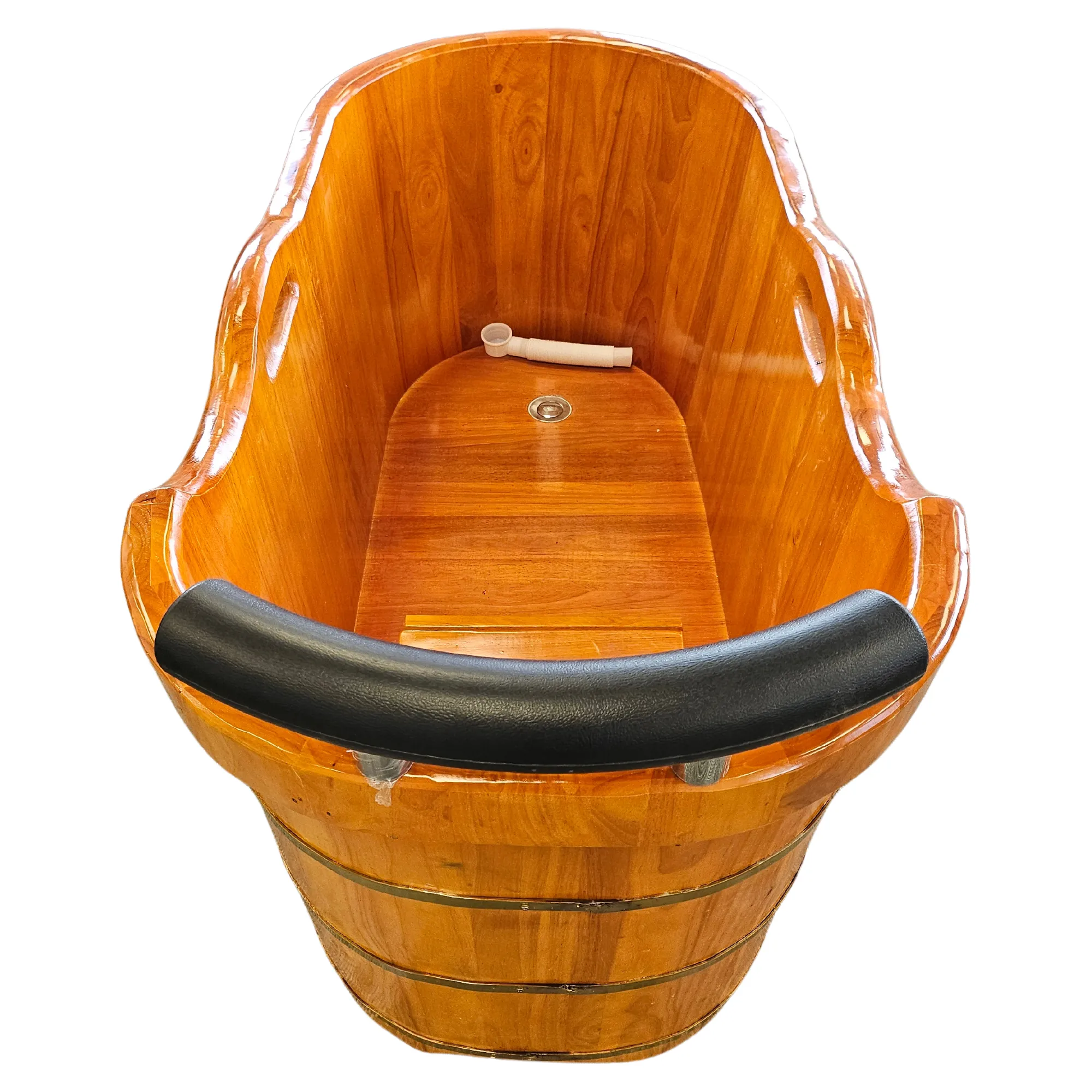 Large Wooden Bathtub / E-40