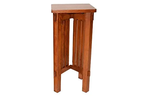 Mission Spindle Side Table / Plant Stand