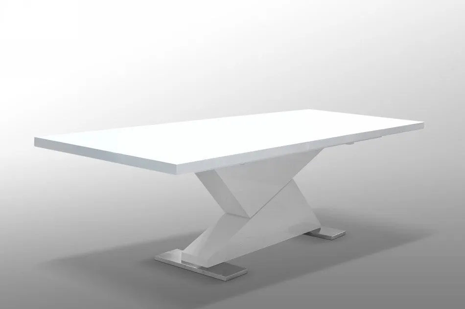 Modrest Bono "Z" - Modern White Dining Table