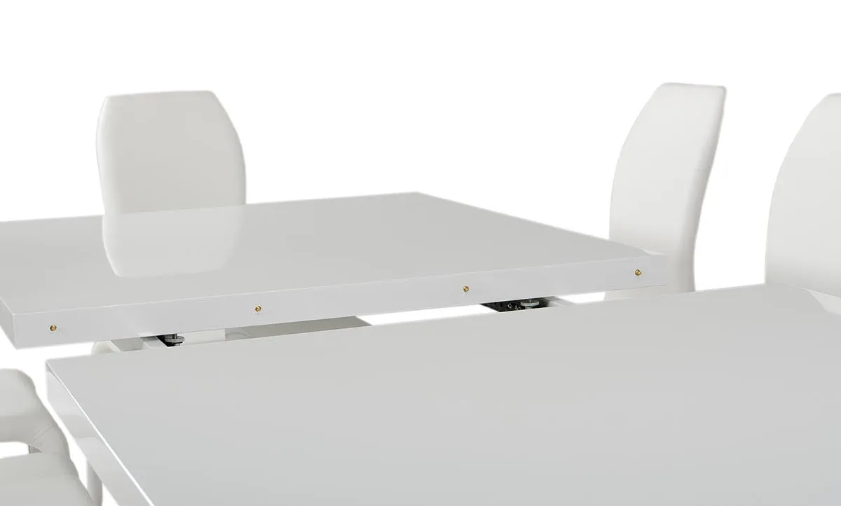 Modrest Bono "Z" - Modern White Dining Table