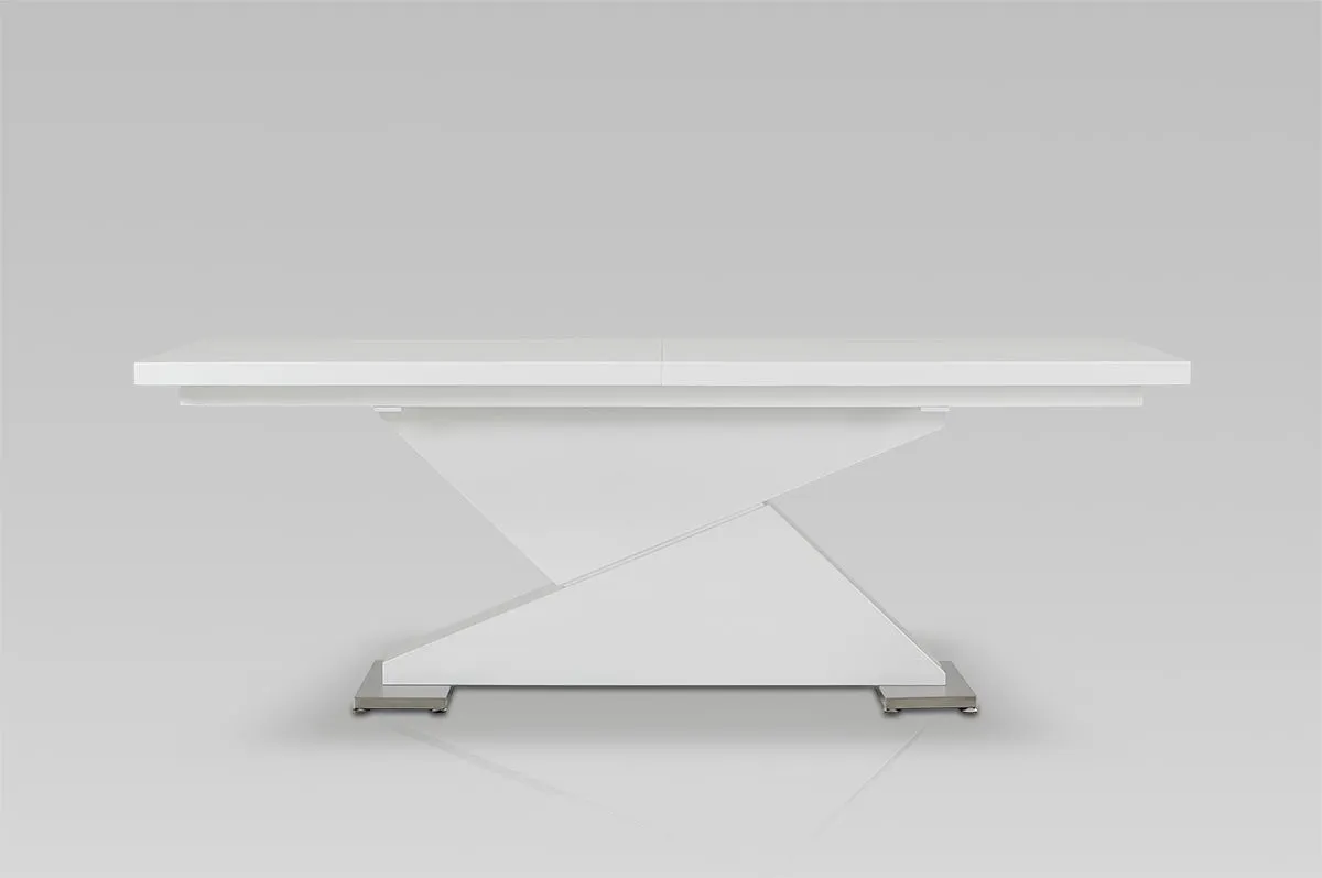 Modrest Bono "Z" - Modern White Dining Table