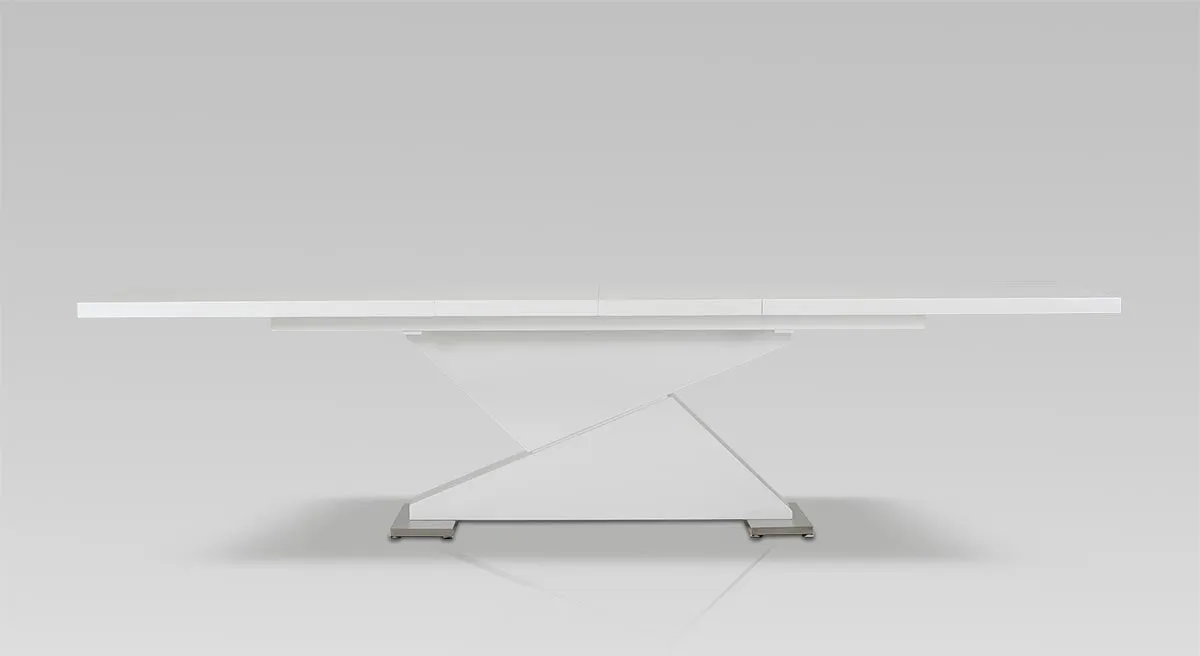 Modrest Bono "Z" - Modern White Dining Table