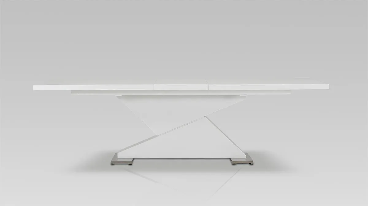 Modrest Bono "Z" - Modern White Dining Table