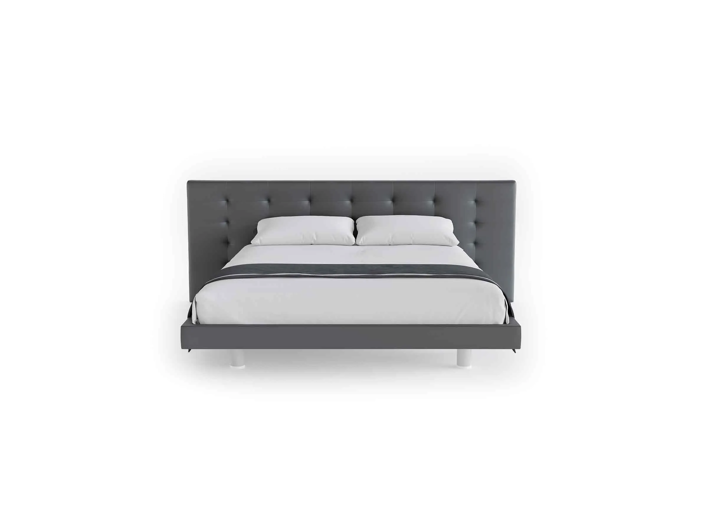 Monno Slim Bed - Upholstered