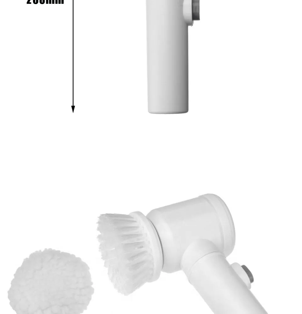 **(Net)** 5 In 1 Multifunctional Electric Magic Cleaning Brush / 100988 / KC23-270 / KN-295