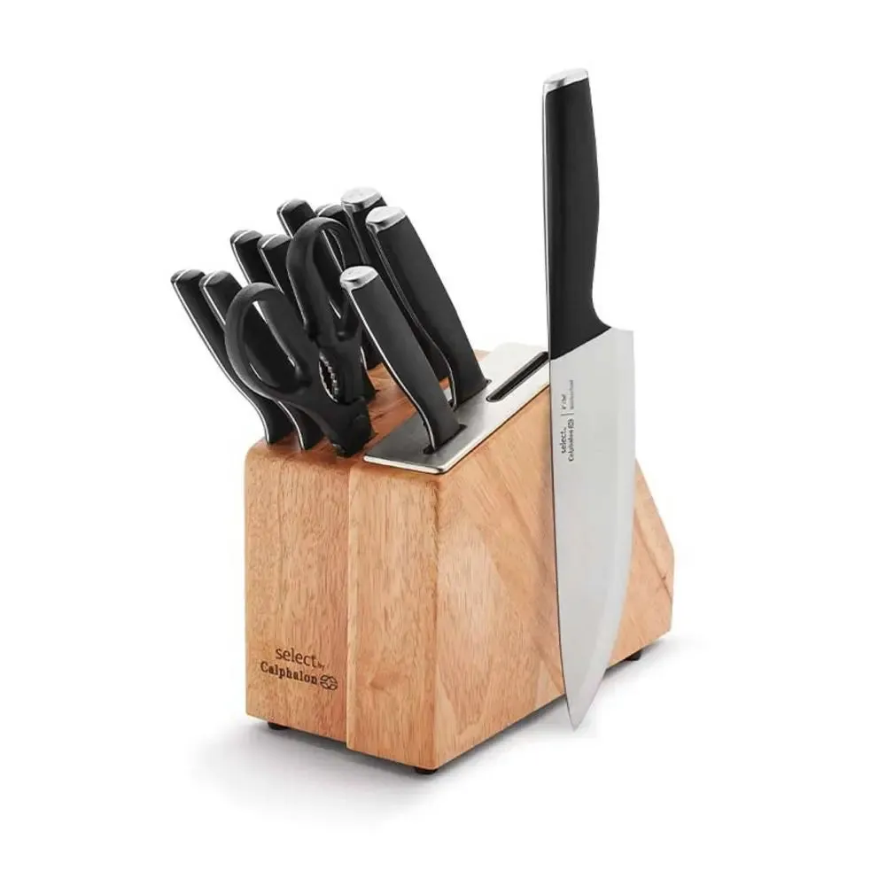 Open Box - Select by Calphalon 12pc Anti-Microbial Self-Sharpening Cutlery Set