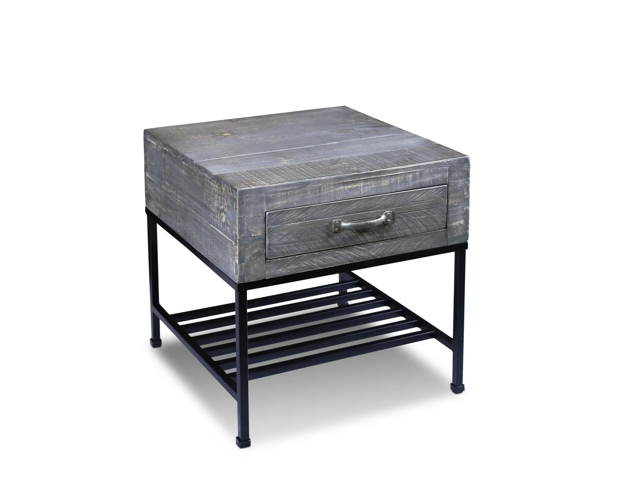 Parker End Table - Gray