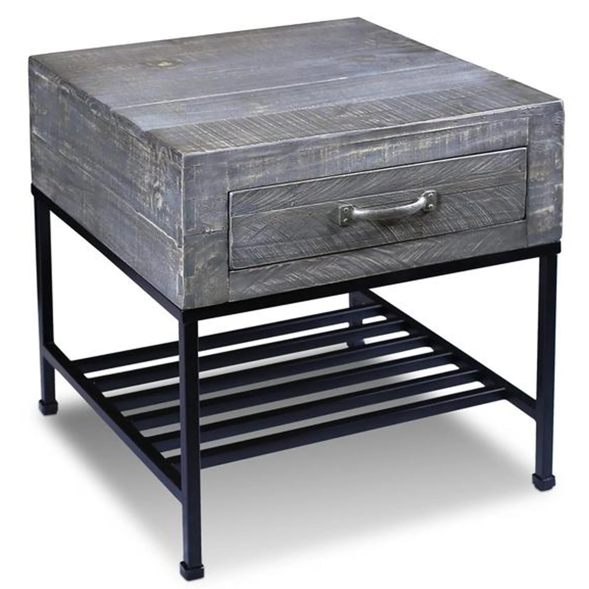 Parker End Table - Gray