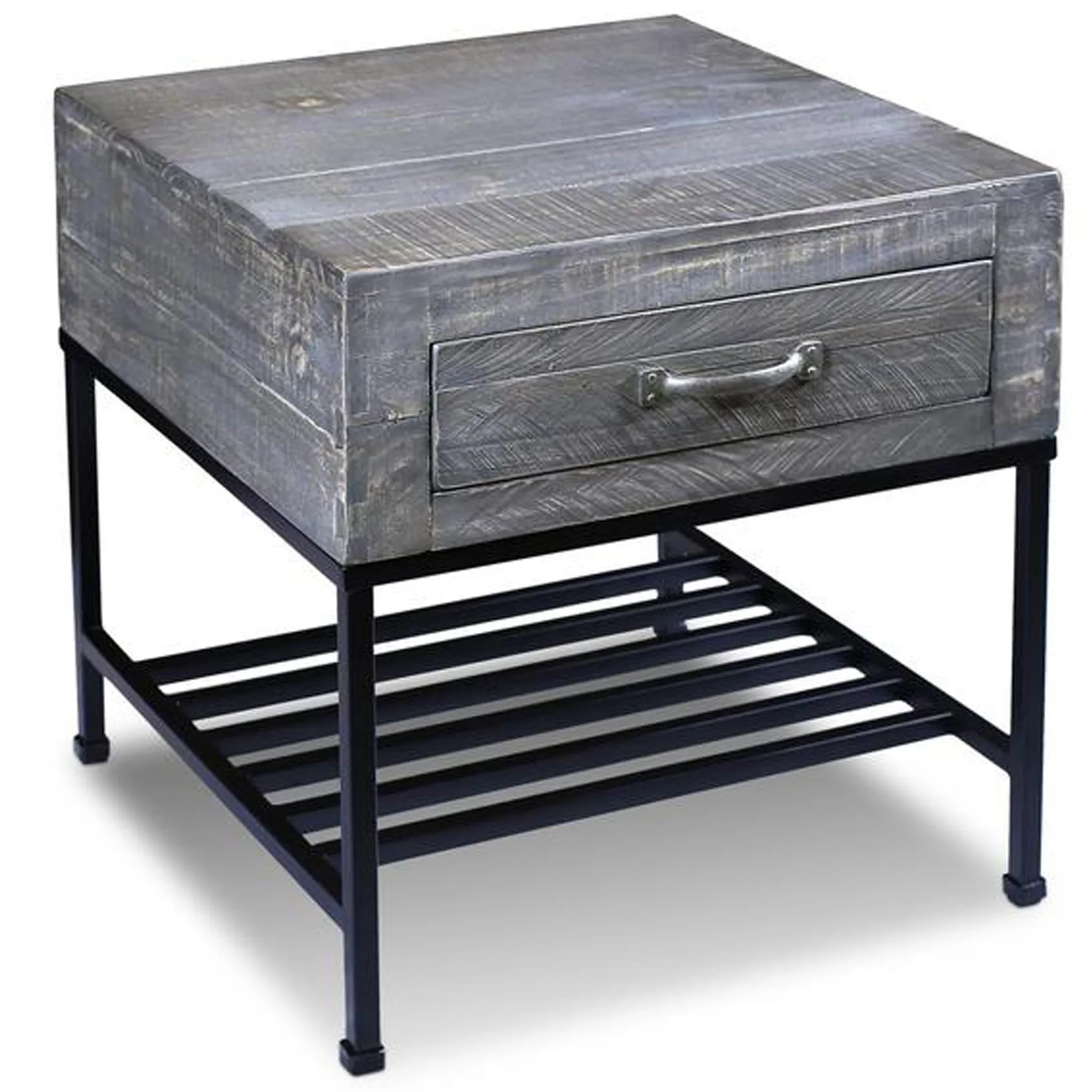 Parker End Table - Gray