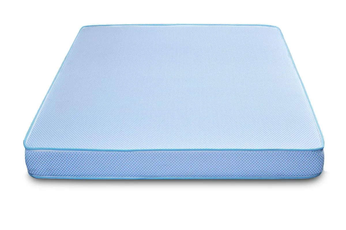 Restolex Active Hybrid Memory Foam Mattress | King | 75 X 72 x 6 INCHES| Sky Blue