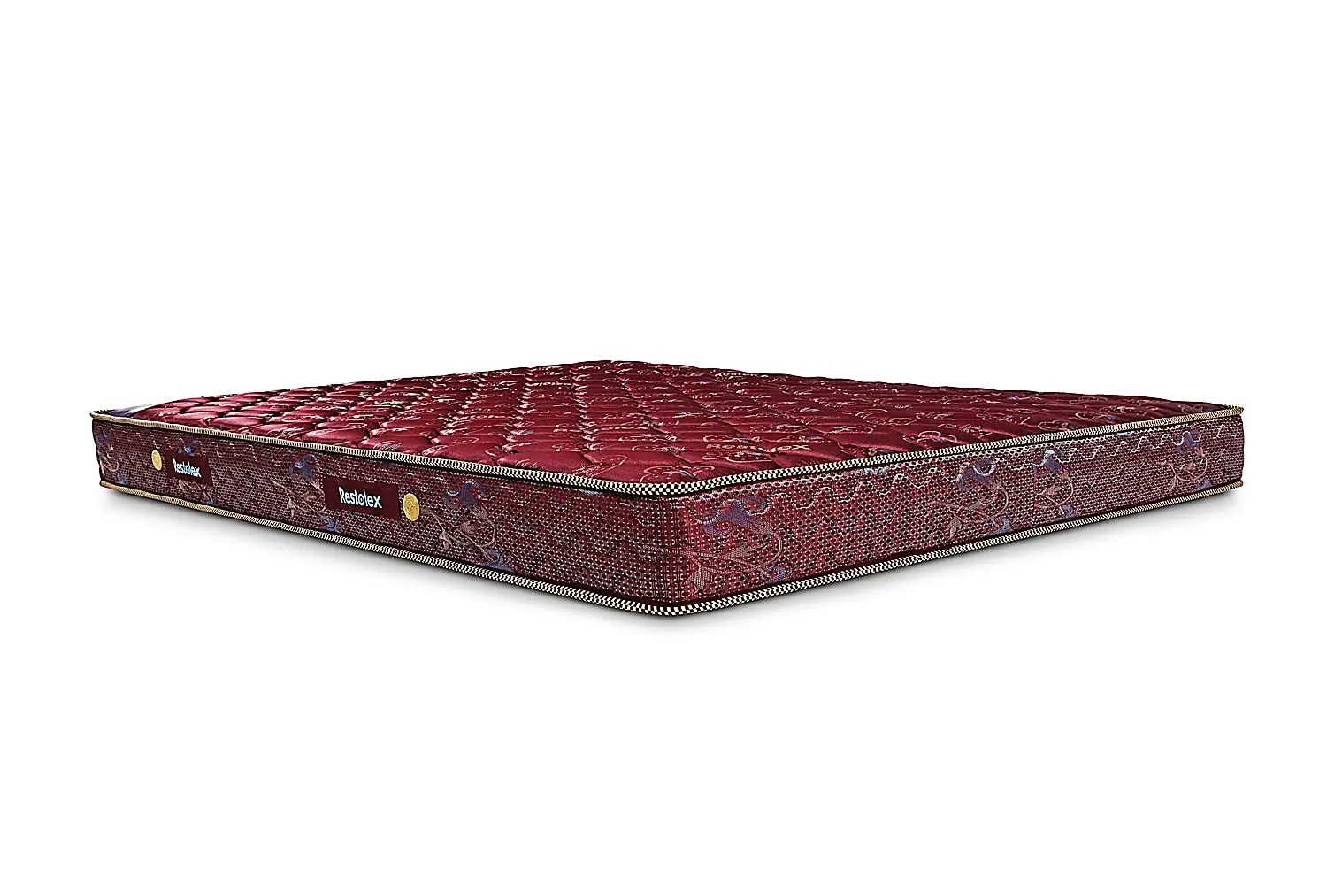 Restolex Nirvana -Supportive Spring - Bonnel Mattress-Maroon-78 X 30 X 6