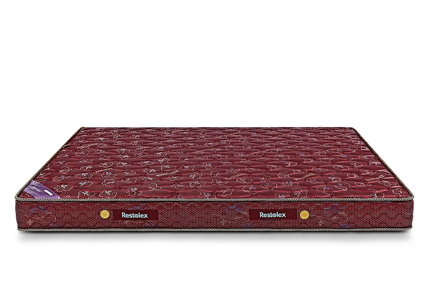 Restolex Nirvana -Supportive Spring - Bonnel Mattress-Maroon-78 X 30 X 6