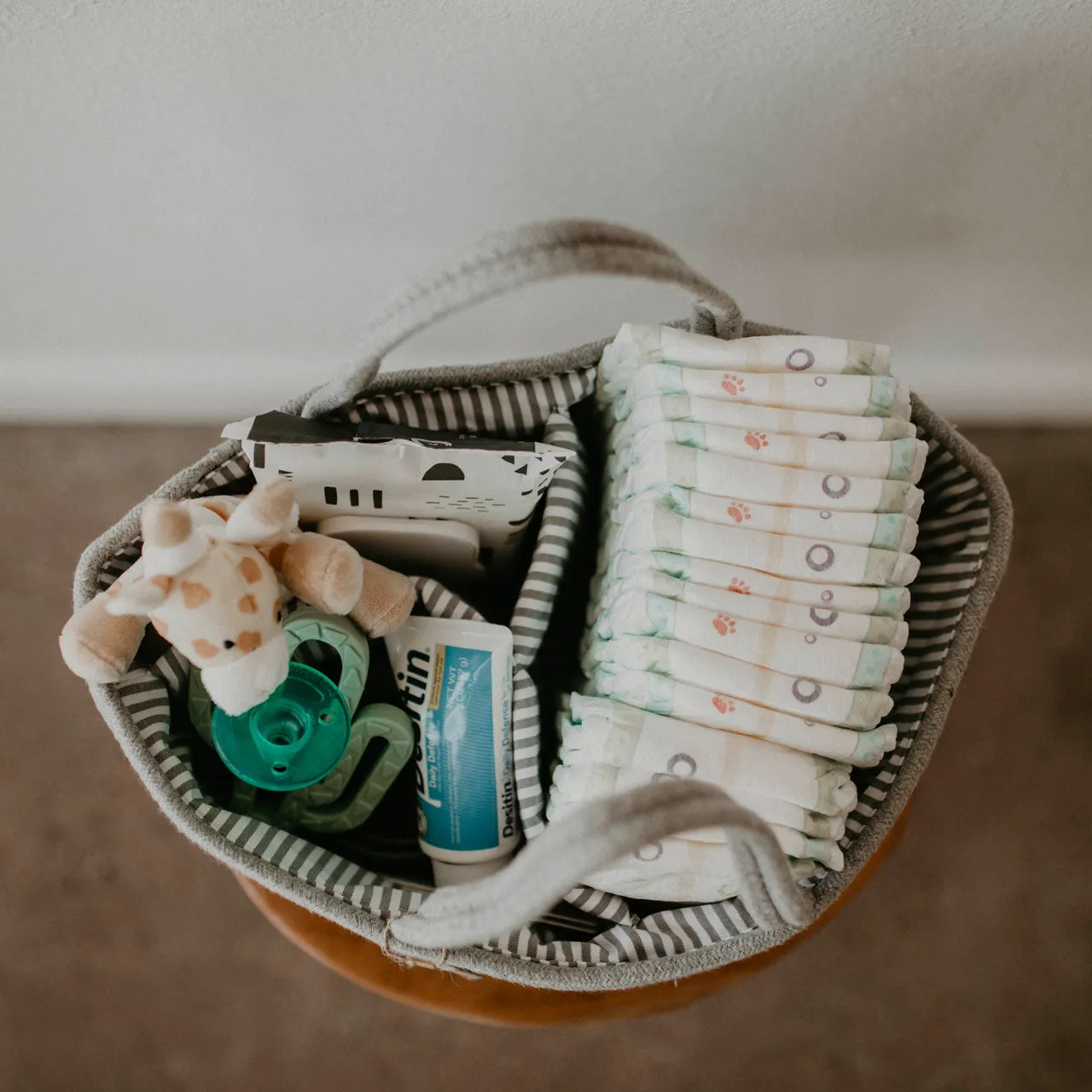 Rope Diaper Caddy