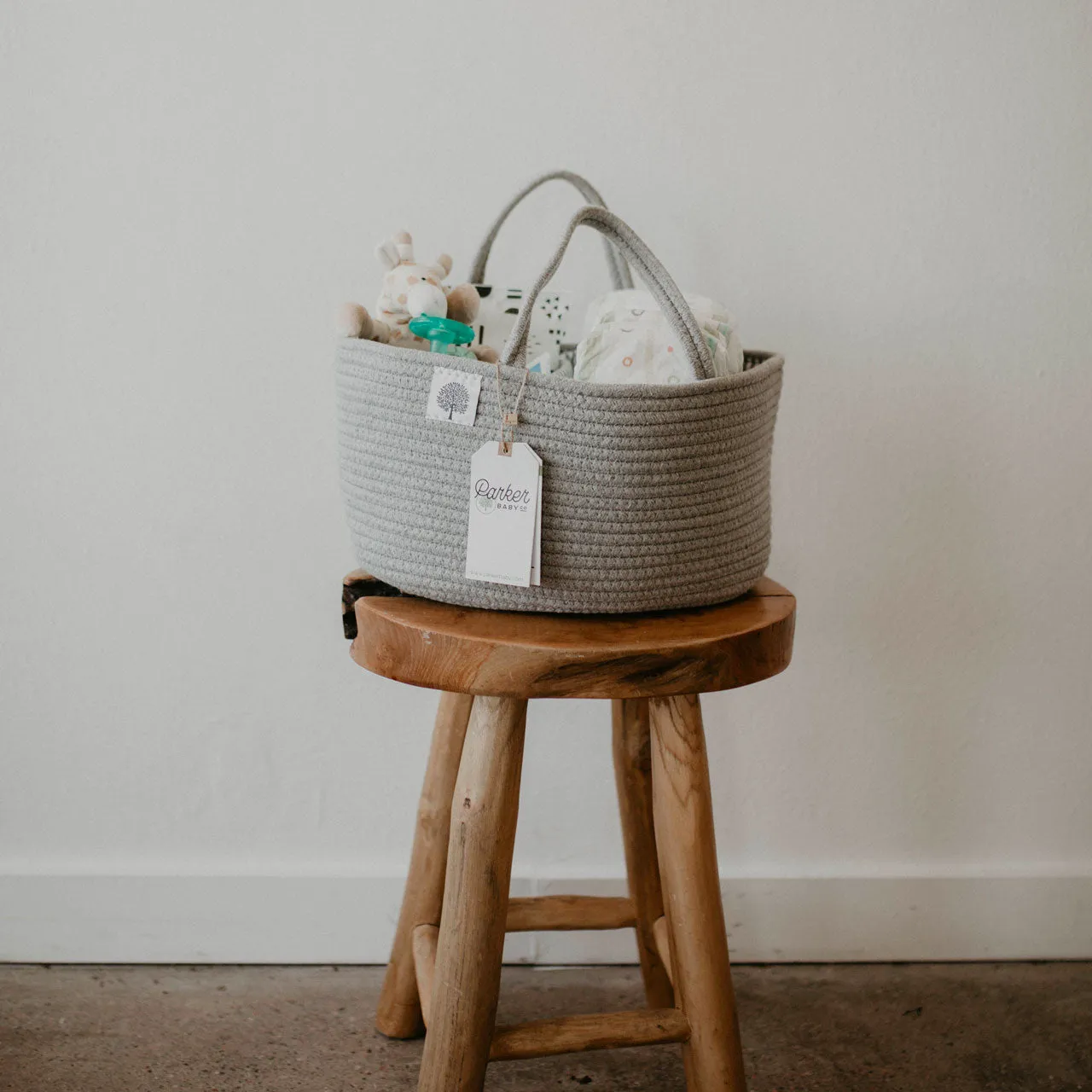 Rope Diaper Caddy