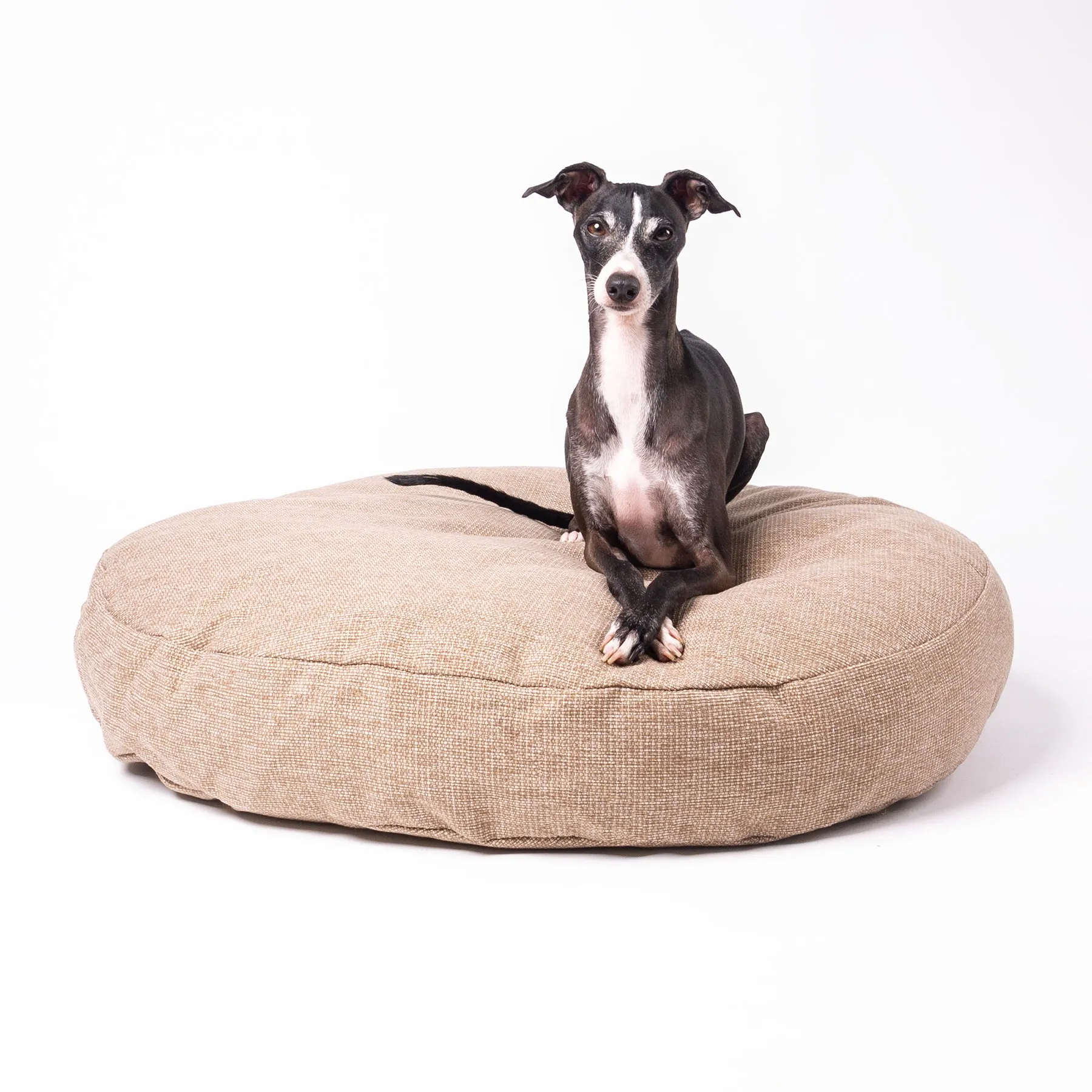 Round Dog Bed Mattress in Weave II