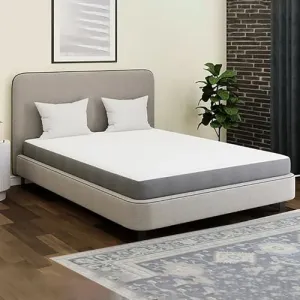 Royaloak SnoozZ Foam Queen Size Mattress- 6 inches | American Knitted Jaquard Fabric|Super Soft Foam |Sleeping Mattress | Best Mattress | Removable & Washable Fabric | Air Bed| 60x78x6 inches