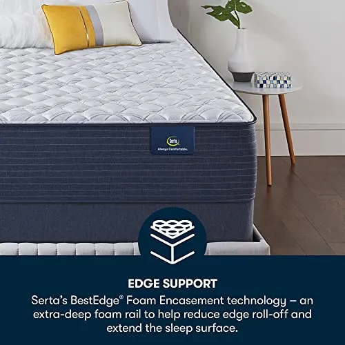 Serta - 13" Clarks Hill Elite Firm King Mattress, Comfortable, Cooling, Supportive, CertiPur-US Certified