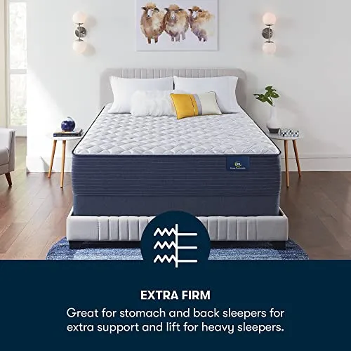 Serta - 13" Clarks Hill Elite Firm King Mattress, Comfortable, Cooling, Supportive, CertiPur-US Certified