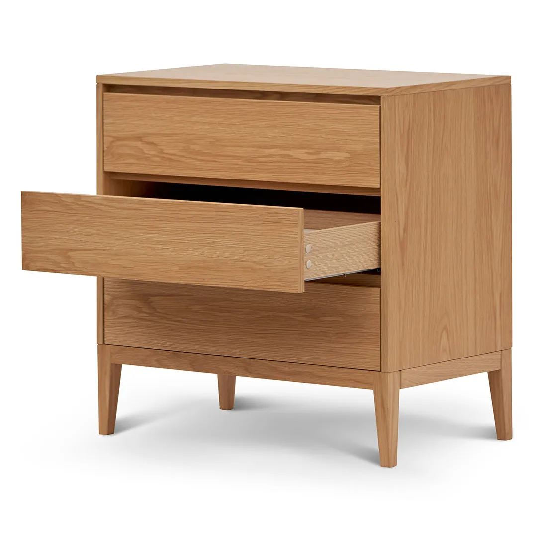 Socorro 3 Drawers Dresser Unit - Natural Oak