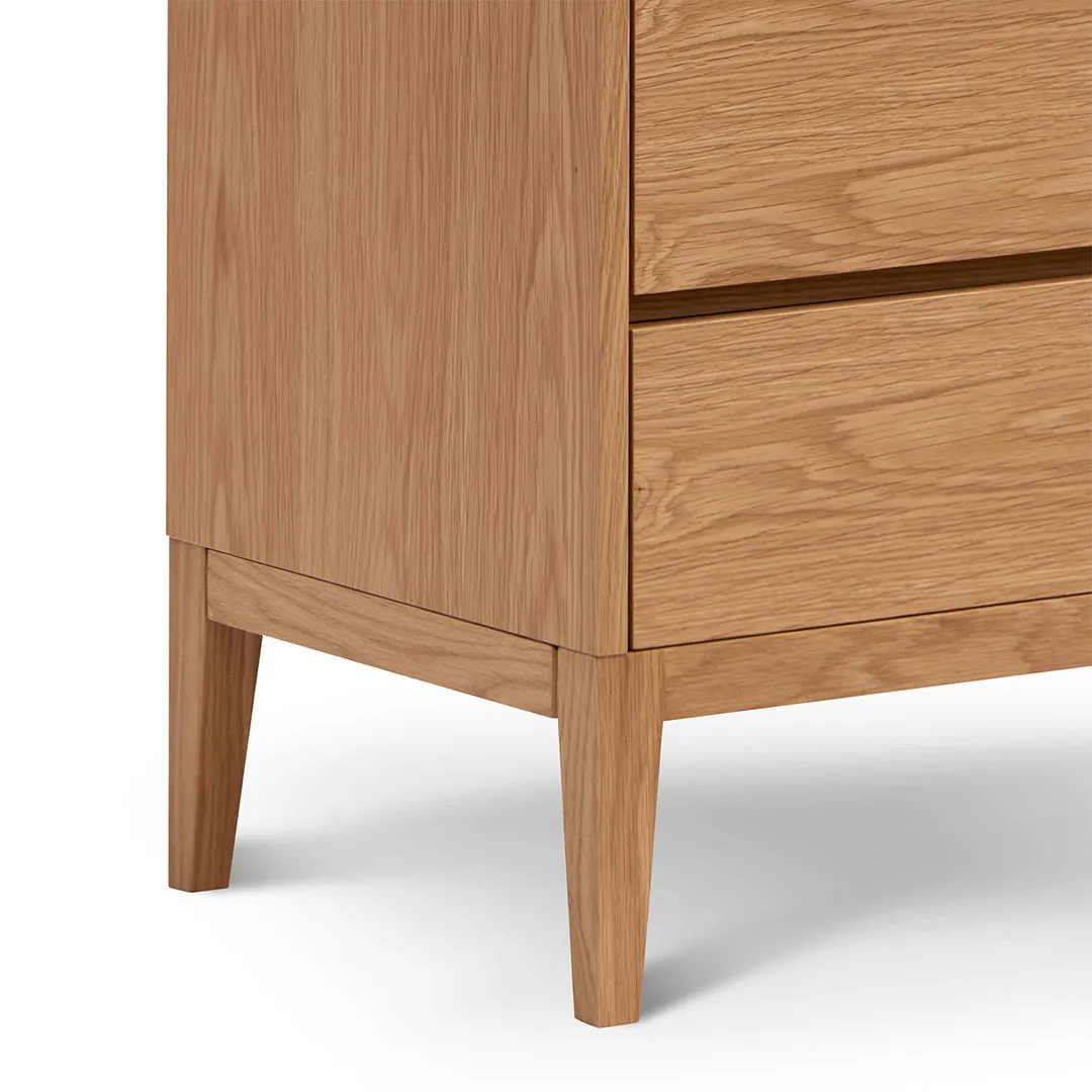 Socorro 3 Drawers Dresser Unit - Natural Oak