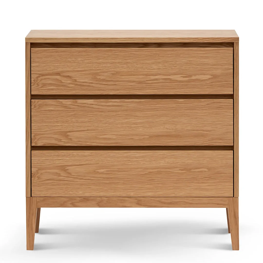 Socorro 3 Drawers Dresser Unit - Natural Oak