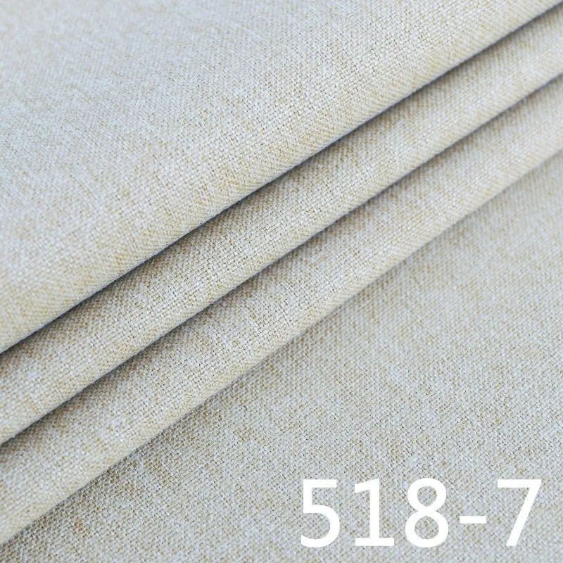 Solid Linen Yarn Fabric,  Linen Fabric Clothing Fabric,Cotton Linen Fabric By the Yard Meter For Bags, Aprons Table Linen Decorative Pillows