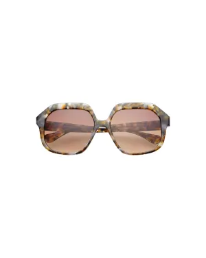 Stella Octagonal Sunglasses Brown Tort