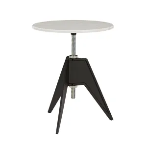 tom dixon | screw side table | white marble 60cm