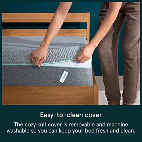 Tuft & Needle Mint Twin Mattress - Easy to Clean Removable Cover - Durable Adaptive Foam with Ceramic and Cooling Gel - CertiPUR-US - 100 Night Trial