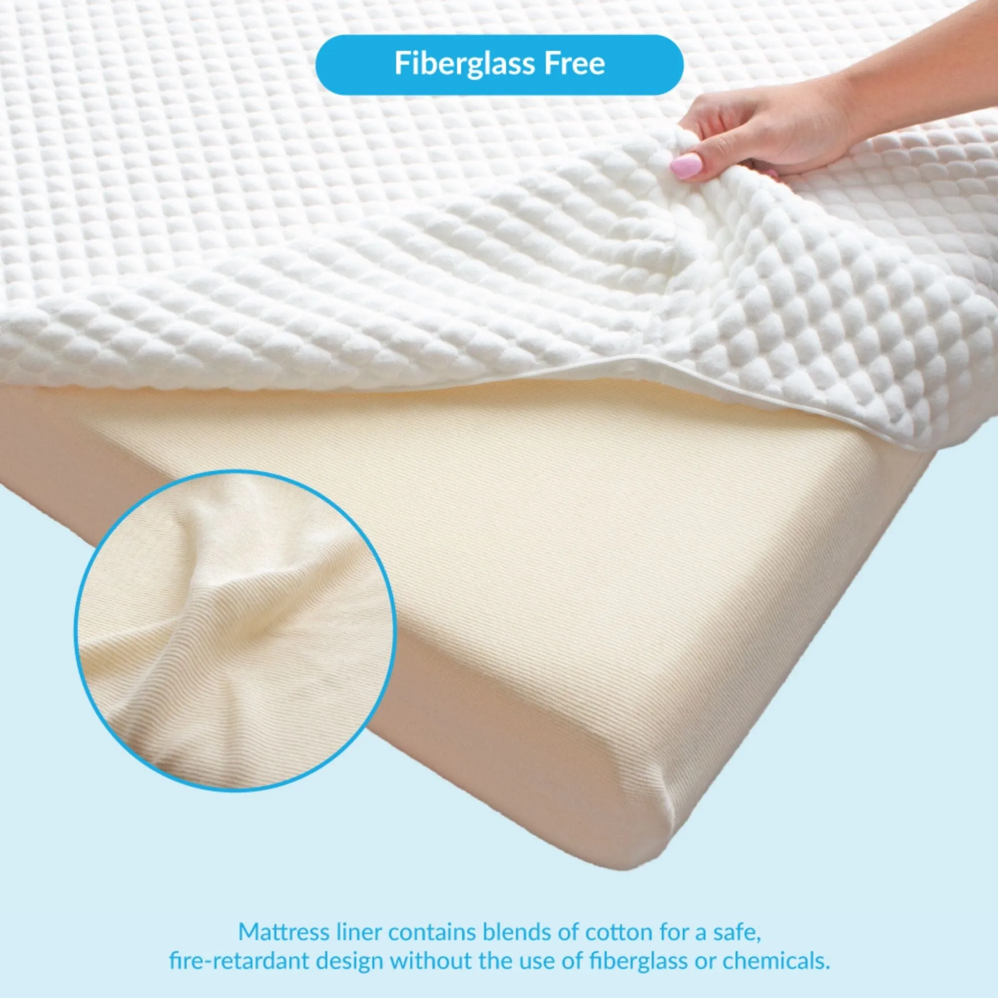 Two Pack 5-Inch Twin Memory Foam Mattress