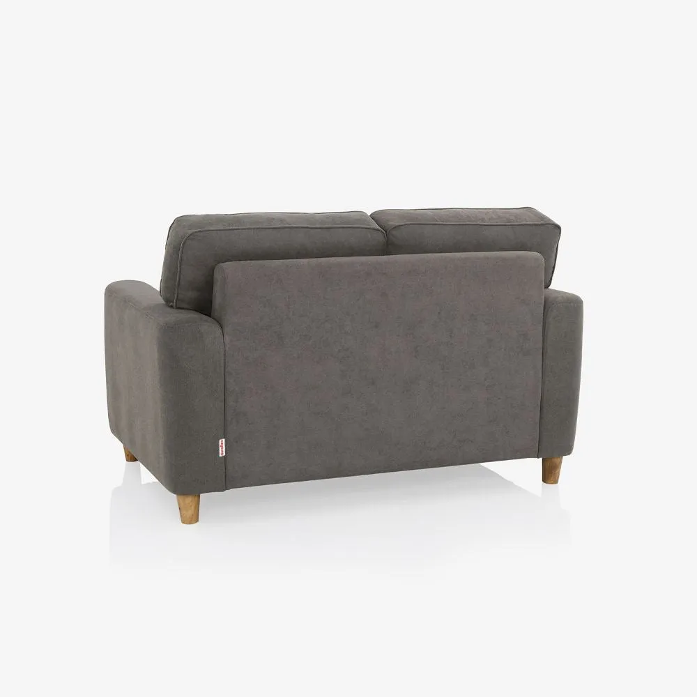 Utopia Grey Fabric 2 Seater Sofa